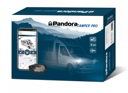 Camper PRO alarmni sistem Pandora. V vgradnjo v vaš avtodom.